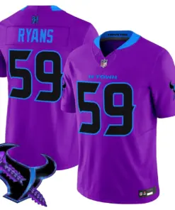 DJ Screw Houston Texans Nike 2025 Vapor Limited Stitched Jersey - Anthracite - Image 20