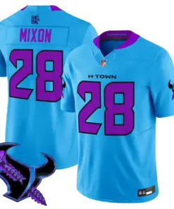 DJ Screw Houston Texans Nike 2025 Vapor Limited Stitched Jersey - Anthracite - Image 25