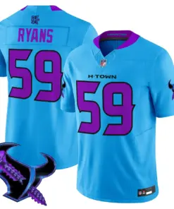 DJ Screw Houston Texans Nike 2025 Vapor Limited Stitched Jersey - Anthracite - Image 30