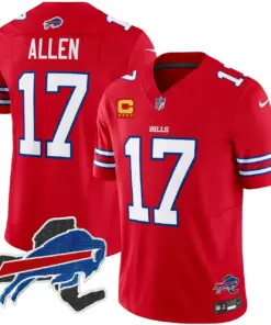 Buffalo Bills Nike New York Patch Vapor Limited Stitched Jersey - Royal Blue - Image 25