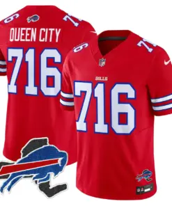 Buffalo Bills Nike New York Patch Vapor Limited Stitched Jersey - Royal Blue - Image 26
