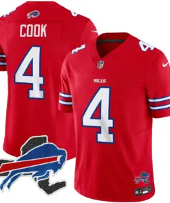 Buffalo Bills Nike New York Patch Vapor Limited Stitched Jersey - Royal Blue - Image 27