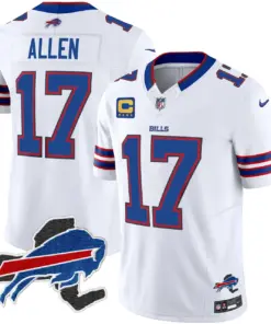 Buffalo Bills Nike New York Patch Vapor Limited Stitched Jersey - Royal Blue - Image 33