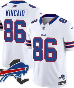 Buffalo Bills Nike New York Patch Vapor Limited Stitched Jersey - Royal Blue - Image 38