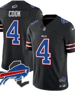 Buffalo Bills Nike New York Patch Vapor Limited Stitched Jersey - Royal Blue - Image 43