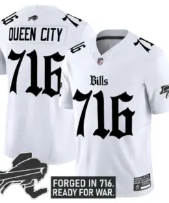 Cold Front Edition' Buffalo Bills Nike Vapor Limited Stitched Jersey - Black - Image 10