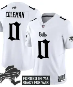 Cold Front Edition' Buffalo Bills Nike Vapor Limited Stitched Jersey - Black - Image 15