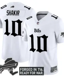 Cold Front Edition' Buffalo Bills Nike Vapor Limited Stitched Jersey - Black - Image 16