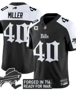 Cold Front Edition' Buffalo Bills Nike Vapor Limited Stitched Jersey - Black - Image 20