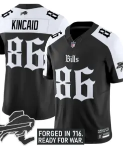Cold Front Edition' Buffalo Bills Nike Vapor Limited Stitched Jersey - Black - Image 22