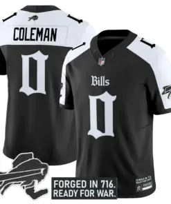 Cold Front Edition' Buffalo Bills Nike Vapor Limited Stitched Jersey - Black - Image 23