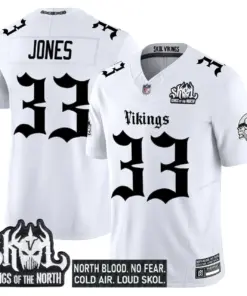 Norseblood Edition' Minnesota Vikings Nike Vapor Limited Stitched Jersey - Black - Image 14