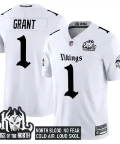Norseblood Edition' Minnesota Vikings Nike Vapor Limited Stitched Jersey - Black - Image 15