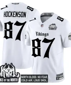 Norseblood Edition' Minnesota Vikings Nike Vapor Limited Stitched Jersey - Black - Image 17