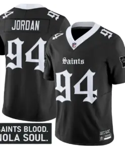 Olave New Orleans Saints Nike Vapor Stitched Jersey - Black - Image 5