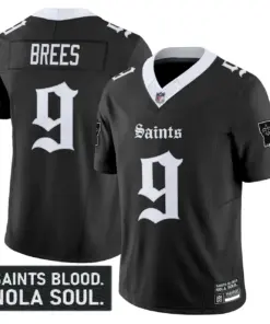 Olave New Orleans Saints Nike Vapor Stitched Jersey - Black - Image 7