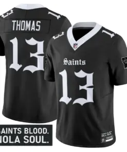 Olave New Orleans Saints Nike Vapor Stitched Jersey - Black - Image 8