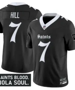 Olave New Orleans Saints Nike Vapor Stitched Jersey - Black - Image 9