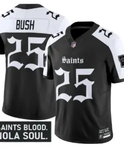Olave New Orleans Saints Nike Vapor Stitched Jersey - Black - Image 23