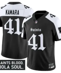 Olave New Orleans Saints Nike Vapor Stitched Jersey - Black - Image 24