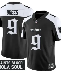 Olave New Orleans Saints Nike Vapor Stitched Jersey - Black - Image 27