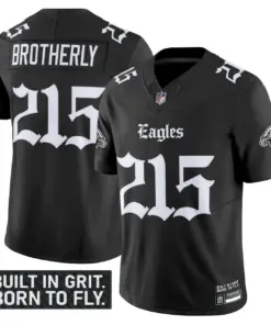 Alternative view of Philly Edition' Philadelphia Eagles Nike Vapor Limited Stitched Jersey V2 - Black