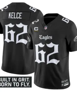 Philly Edition' Philadelphia Eagles Nike Vapor Limited Stitched Jersey V2 - Black - Image 4