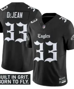 Philly Edition' Philadelphia Eagles Nike Vapor Limited Stitched Jersey V2 - Black - Image 10