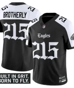 Philly Edition' Philadelphia Eagles Nike Vapor Limited Stitched Jersey V2 - Black - Image 22