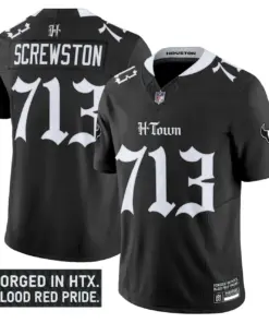 Lone Star Shadows Edition' Houston Texans Nike Vapor Limited Stitched Jersey - Black - Image 3
