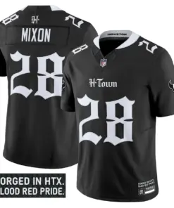 Lone Star Shadows Edition' Houston Texans Nike Vapor Limited Stitched Jersey - Black - Image 5