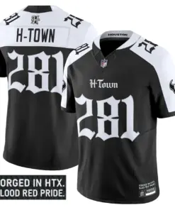 Lone Star Shadows Edition' Houston Texans Nike Vapor Limited Stitched Jersey - Black - Image 20