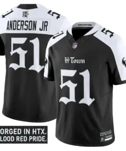 Lone Star Shadows Edition' Houston Texans Nike Vapor Limited Stitched Jersey - Black - Image 26