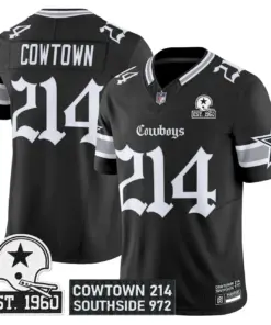 Alternative view of Lone Star Edition' Dallas Cowboys Nike Vapor Limited Stitched Jersey - Black