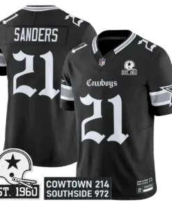 Lone Star Edition' Dallas Cowboys Nike Vapor Limited Stitched Jersey - Black - Image 5