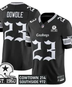 Lone Star Edition' Dallas Cowboys Nike Vapor Limited Stitched Jersey - Black - Image 7