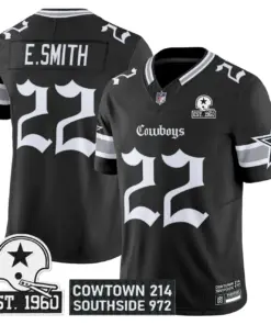 Lone Star Edition' Dallas Cowboys Nike Vapor Limited Stitched Jersey - Black - Image 8