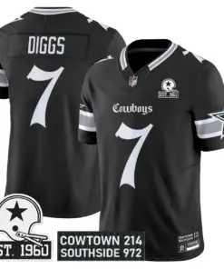 Lone Star Edition' Dallas Cowboys Nike Vapor Limited Stitched Jersey - Black - Image 10