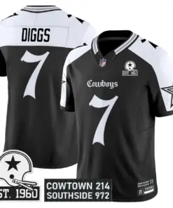 Lone Star Edition' Dallas Cowboys Nike Vapor Limited Stitched Jersey - Black - Image 30