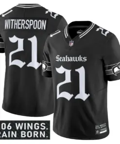 Shadows Edition' Seattle Seahawks Nike Vapor Limited Stitched Jersey - Black - Image 5