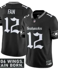Shadows Edition' Seattle Seahawks Nike Vapor Limited Stitched Jersey - Black - Image 8