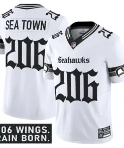 Shadows Edition' Seattle Seahawks Nike Vapor Limited Stitched Jersey - Black - Image 10