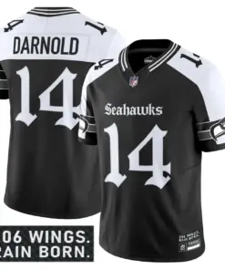Shadows Edition' Seattle Seahawks Nike Vapor Limited Stitched Jersey - Black - Image 17