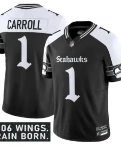 Shadows Edition' Seattle Seahawks Nike Vapor Limited Stitched Jersey - Black - Image 19