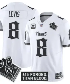 Gothic Shadows Drop' Tennessee Titans Nike Vapor Limited Stitched Jersey - Black - Image 14