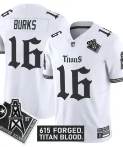 Gothic Shadows Drop' Tennessee Titans Nike Vapor Limited Stitched Jersey - Black - Image 17