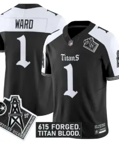 Gothic Shadows Drop' Tennessee Titans Nike Vapor Limited Stitched Jersey - Black - Image 21