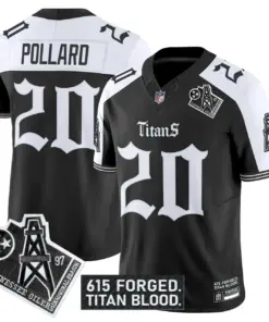 Gothic Shadows Drop' Tennessee Titans Nike Vapor Limited Stitched Jersey - Black - Image 25