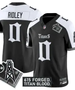 Gothic Shadows Drop' Tennessee Titans Nike Vapor Limited Stitched Jersey - Black - Image 26
