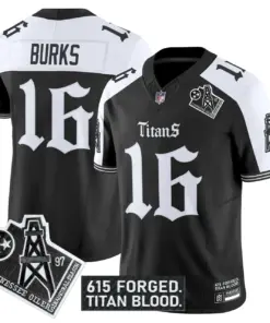 Gothic Shadows Drop' Tennessee Titans Nike Vapor Limited Stitched Jersey - Black - Image 27